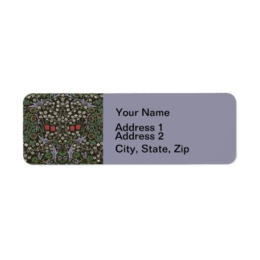 William Morris Blackthorn Tapestry Floral (Vorne)