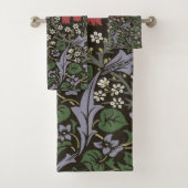 William Morris Blackthorn Tapestry Floral Badhandtuch Set (Insitu)