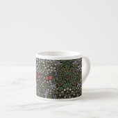 William Morris Blackthorn Tapestry Floral Espressotasse (Vorderseite Rechts)
