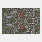 William Morris Blackthorn Tapestry Floral Geschenkpapier Set (Vorderseite)