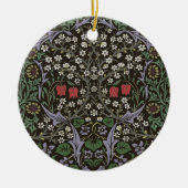 William Morris Blackthorn Tapestry Floral Keramikornament (Vorne)