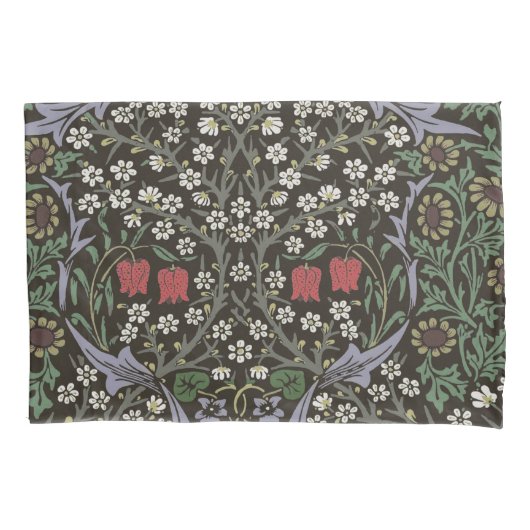 William Morris Blackthorn Tapestry Floral Kissenbezug (Vorderseite)