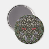 William Morris Blackthorn Tapestry Floral Magnet (Vorderseite/Rückseite)