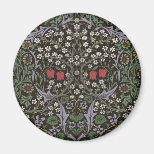 William Morris Blackthorn Tapestry Floral Magnet