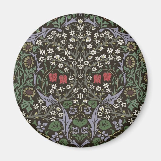 William Morris Blackthorn Tapestry Floral Magnet (Vorne)