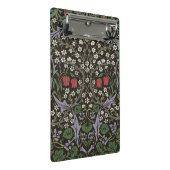 William Morris Blackthorn Tapestry Floral Mini Klemmbrett (Schrägansicht)