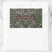 William Morris Blackthorn Tapestry Floral Rechteckiger Aufkleber (Tasche)
