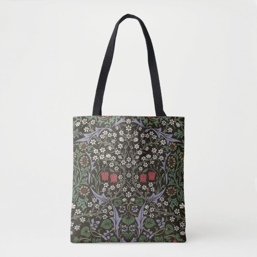 William Morris Blackthorn Tapestry Floral Tasche (Vorderseite)
