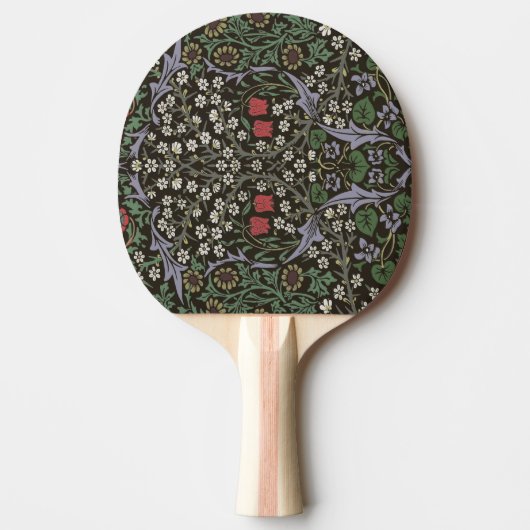 William Morris Blackthorn Tapestry Floral Tischtennis Schläger (Vorderseite)