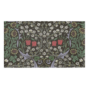 William Morris Blackthorn-Tapete Floral Namenschild