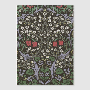 William Morris Blackthorn Tapeten Blumenmuster Magnetkarte