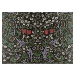 William Morris Blackthorn Tapeten Blumenmuster Schneidebrett