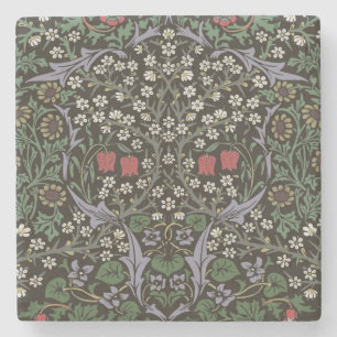 William Morris Blackthorn Tapeten Blumenmuster Steinuntersetzer