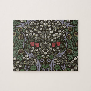 William Morris Blackthorn-Teppich Floral Puzzle