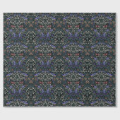 William Morris Blackthorn Victorian Wallpaper Geschenkpapier (Flach)