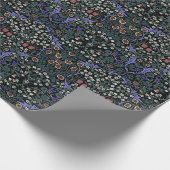 William Morris Blackthorn Victorian Wallpaper Geschenkpapier (Ecke)