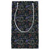William Morris Blackthorn Victorian Wallpaper Kleine Geschenktüte (Vorderseite)