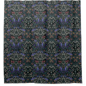 William Morris Blackthorn viktorianisch Gothic Duschvorhang (Vorderseite)