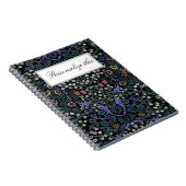 William Morris Blackthorn viktorianisch personalis Notizblock (Rechte Seite)