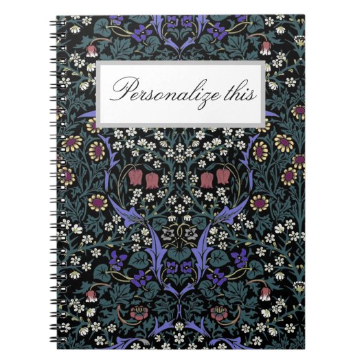 William Morris Blackthorn viktorianisch personalis Notizblock (Vorderseite)
