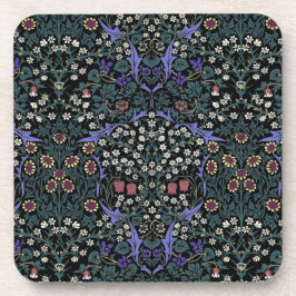 William Morris Blackthorn viktorianische Tapete Getränkeuntersetzer