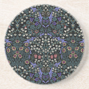 William Morris Blackthorn viktorianische Tapete Getränkeuntersetzer