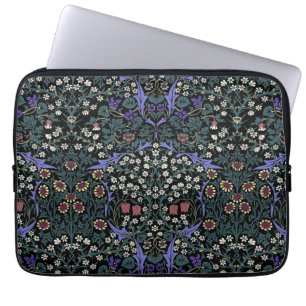 William Morris Blackthorn viktorianische Tapete Laptopschutzhülle