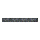 William Morris Blackthorn viktorianische Tapete Satinband (Vorderseite)