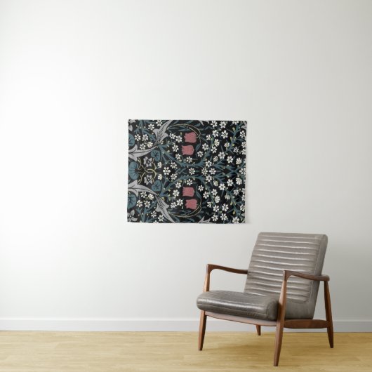 William Morris Blackthorn Wandteppich (Beispiel (Horizontal))