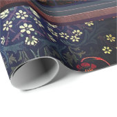 William *Morris Blackthorne Strawberry Thief Frame Geschenkpapier (Rolleneckpunkt)