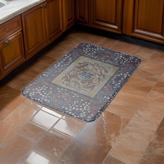 William * Morris Blackthorne Vintag Botanisch | Badematte