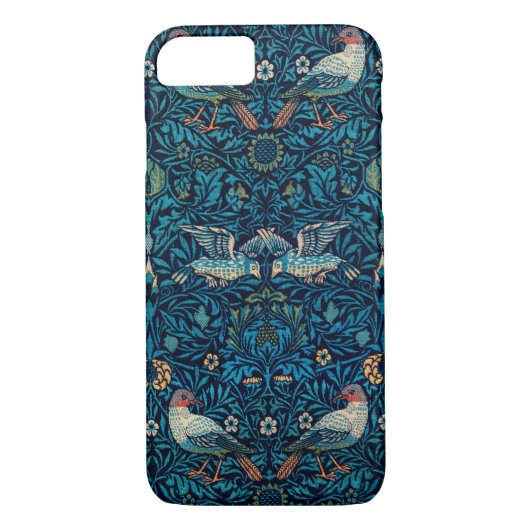 William Morris - Blätter & Vogelmuster Case-Mate iPhone Hülle (Rückseite)