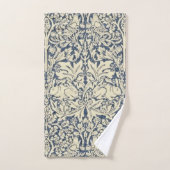 William Morris, Blau grau, Muster, Jugendstil, Vin Handtuch (Handtuch)
