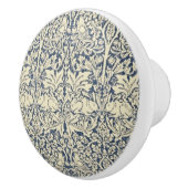 William Morris, Blau grau, Muster, Jugendstil, Vin Keramikknauf (Rechts)