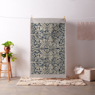 William Morris, Blau grau, Muster, Jugendstil, Vin Stoff