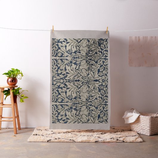 William Morris, Blau grau, Muster, Jugendstil, Vin Stoff (Beispiel)