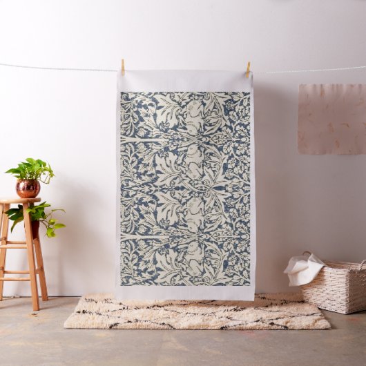 William Morris, Blau grau, Muster, Jugendstil, Vin Stoff (Beispiel)