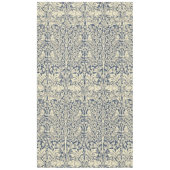 William Morris, Blau grau, Muster, Jugendstil, Vin Tischdecke (Vorderseite)