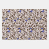 William Morris, Blaubeere Geschenkpapier Set (Vorderseite 3)