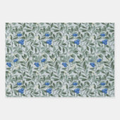 William Morris, Blaubeere Geschenkpapier Set (Vorderseite 2)