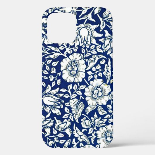 William Morris - Blaue Malve, Case-Mate iPhone Hülle (Rückseite)