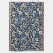 William Morris Blaues Blattmuster Tapete Decke (Vorderseite Vertikal)