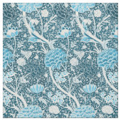 William Morris Blaues Blumenmuster Pre-Raphaeliten Stoff (Muster)