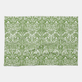 William Morris "Blauglocke oder Akelei"3 Geschirrtuch (Horizontal)