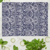 William Morris "Blauglocke oder Akelei"5 Geschirrtuch (Gefaltet)