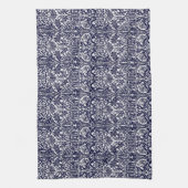 William Morris "Blauglocke oder Akelei"5 Geschirrtuch (Vertikal)