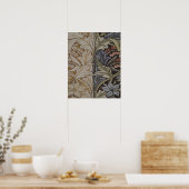 William Morris Blauglocken Botanisch Poster (Küche)