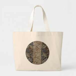 William Morris Blauglockentapete Botanischer Klass Jumbo Stoffbeutel