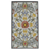 William Morris Bloral Circle Blume Illustration Kleine Geschenktüte (Rückseite)