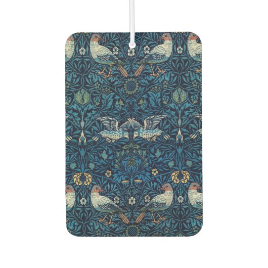 William Morris Blue Birds Tapestry Classic Autolufterfrischer (Vorderseite)
